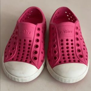 Size 4 baby girl Native shoes